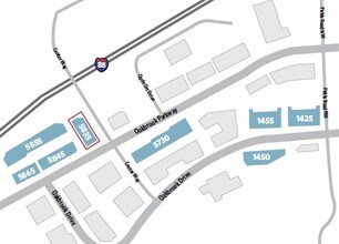 5835 Oakbrook Pky, Norcross, GA - Vue aérienne  vue de carte