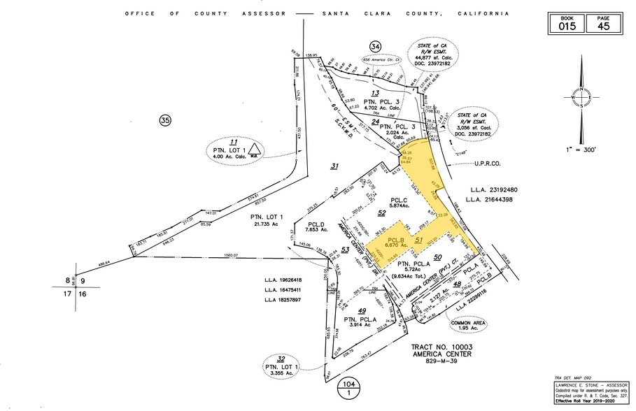 6220 America Center Dr, San Jose, CA à louer - Plan cadastral – Image 2 sur 5