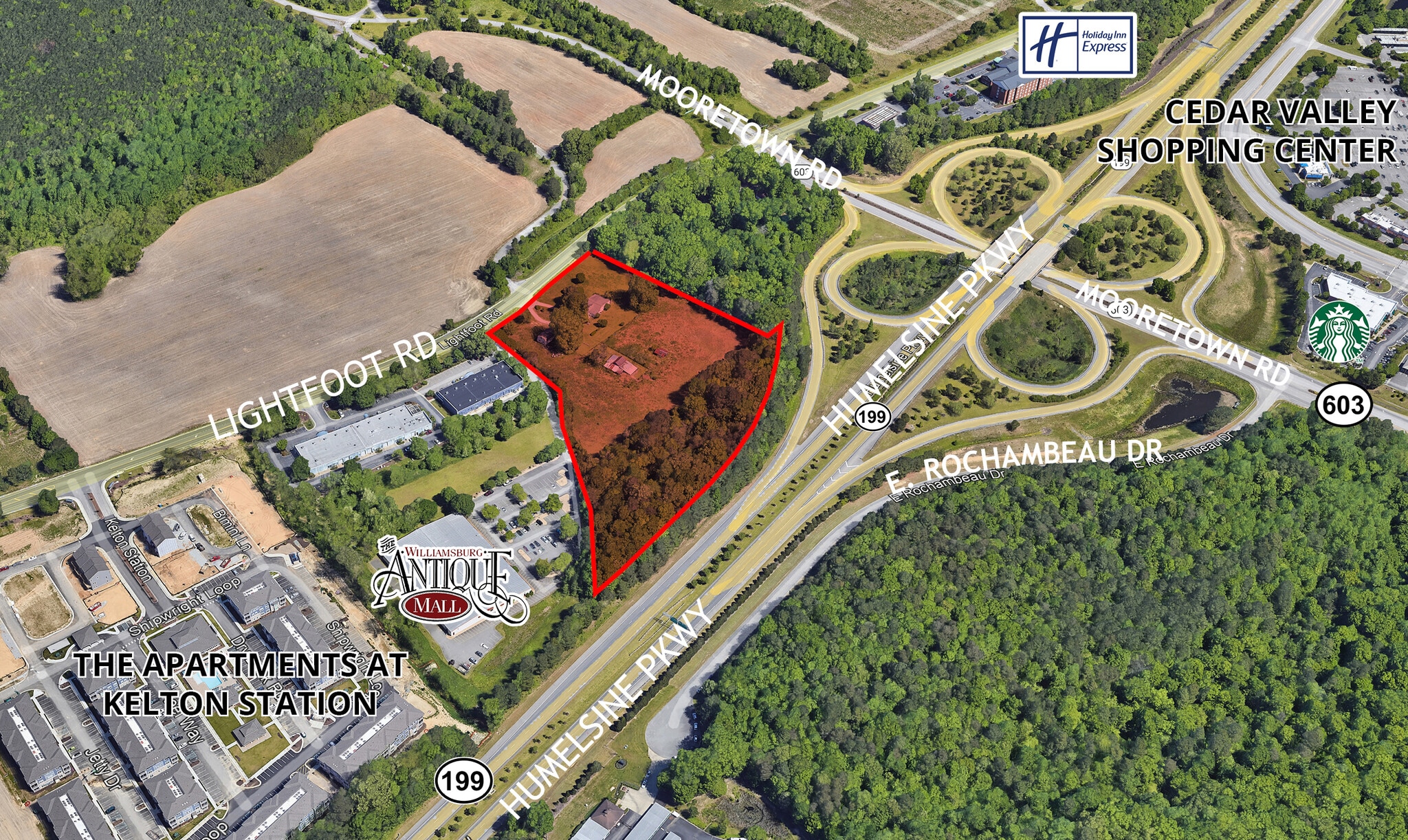 512 Lightfoot Rd, Williamsburg, VA à vendre Aérien– Image 1 sur 4