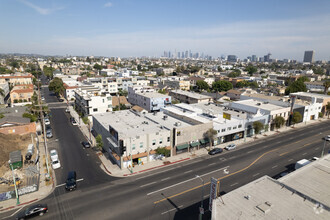 556-560 N Western Ave, Los Angeles, CA - VUE AÉRIENNE  vue de carte