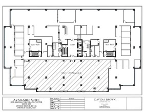 600 Red Brook Blvd, Owings Mills, MD à louer Plan d’étage– Image 1 sur 1