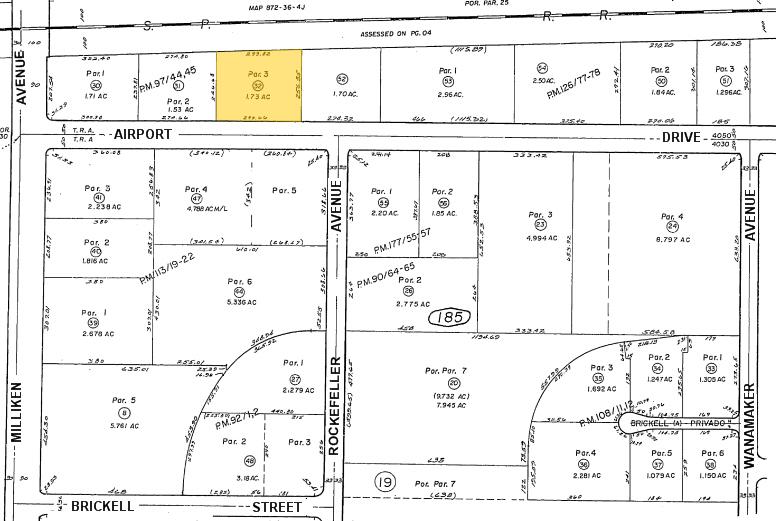 4425 E Airport Dr, Ontario, CA à louer - Plan cadastral – Image 2 sur 4