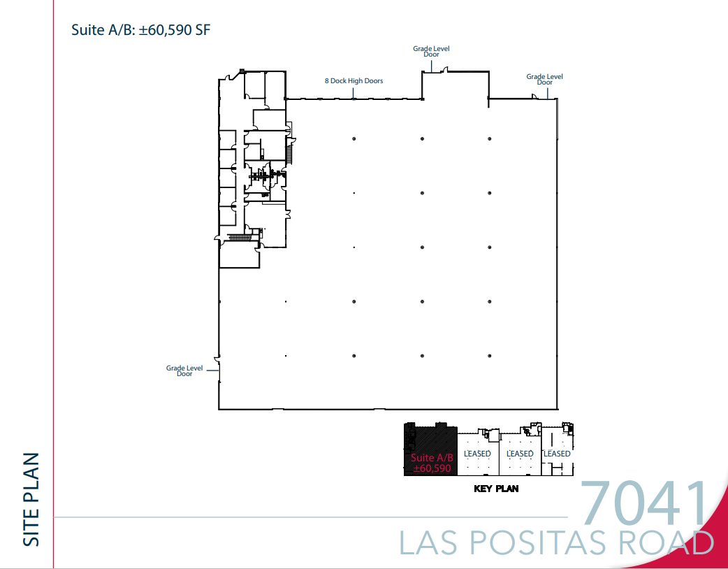 7041 Las Positas Rd, Livermore, CA à louer Plan d’étage– Image 1 sur 1