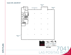 7041 Las Positas Rd, Livermore, CA à louer Plan d’étage– Image 1 sur 1