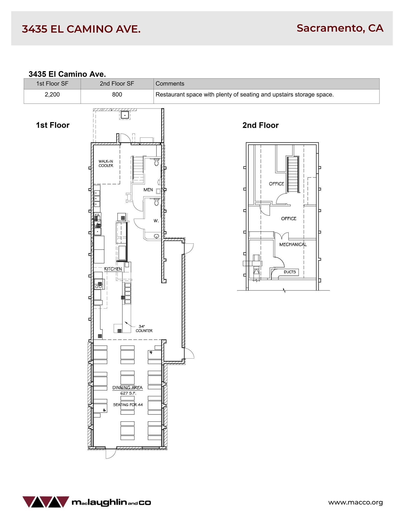 3435 El Camino Ave, Sacramento, CA à louer Plan de site– Image 1 sur 1