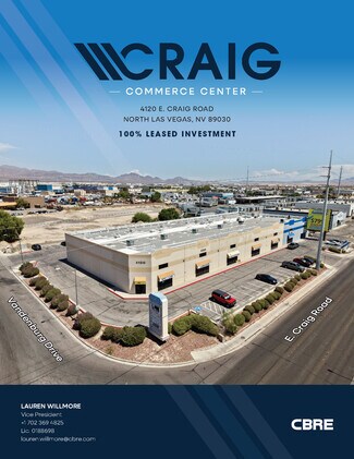 Plus de détails pour 4120 E Craig Rd, North Las Vegas, NV - Local d’activités à vendre