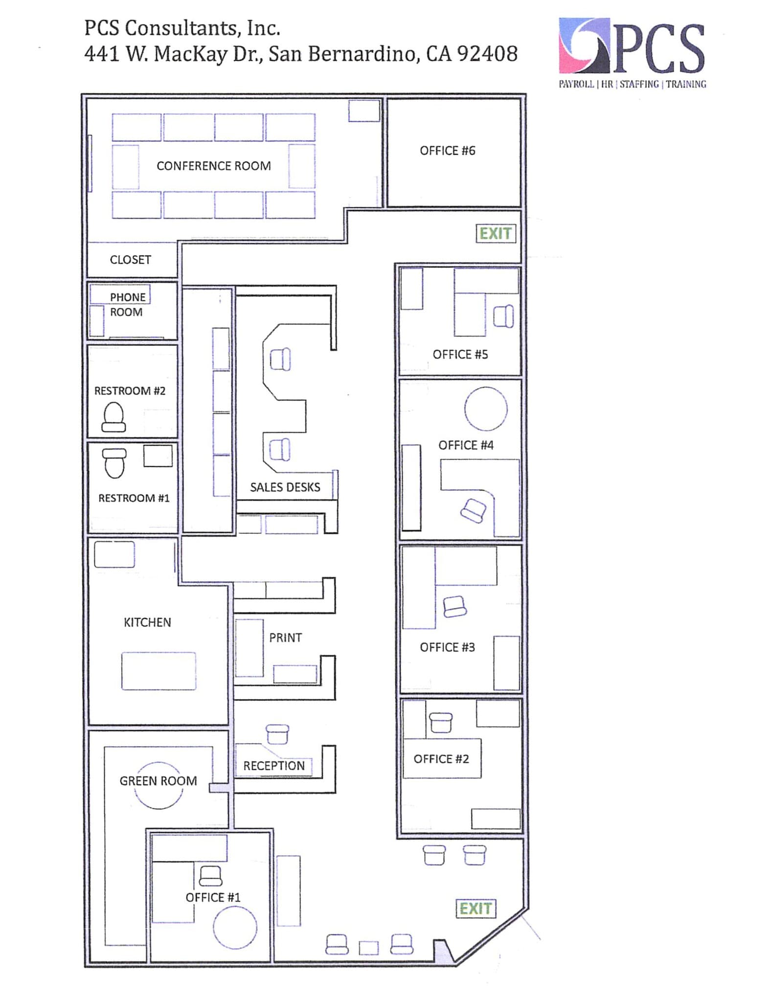 441 Mackay Dr, San Bernardino, CA à louer Plan de site– Image 1 sur 1