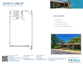 1300 N Highland Ave, Aurora, IL à louer Plan d’étage– Image 1 sur 1