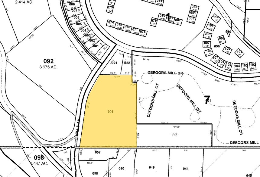 2115 Hills Ave NW, Atlanta, GA à louer - Plan cadastral – Image 3 sur 9