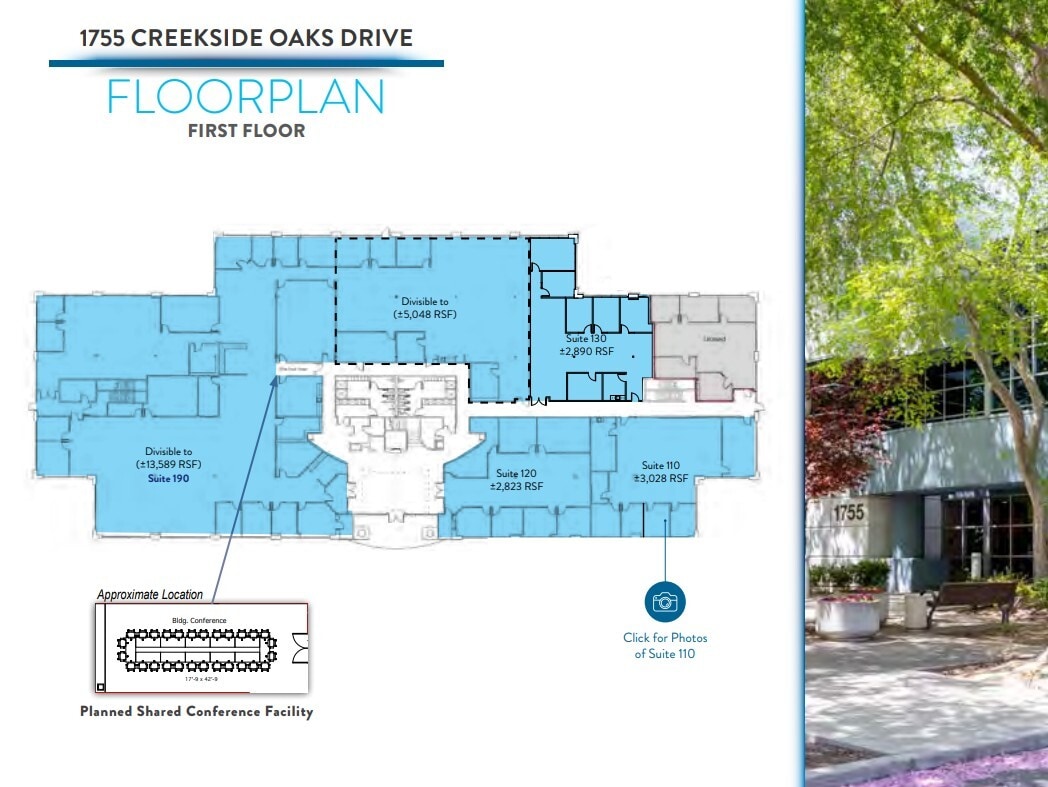 1755 Creekside Oaks Dr, Sacramento, CA à louer Plan d’étage– Image 1 sur 1