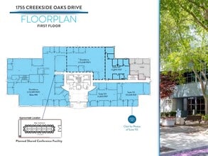 1755 Creekside Oaks Dr, Sacramento, CA à louer Plan d’étage– Image 1 sur 1