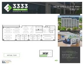3333 Finley Rd, Downers Grove, IL à louer Plan d’étage– Image 1 sur 1