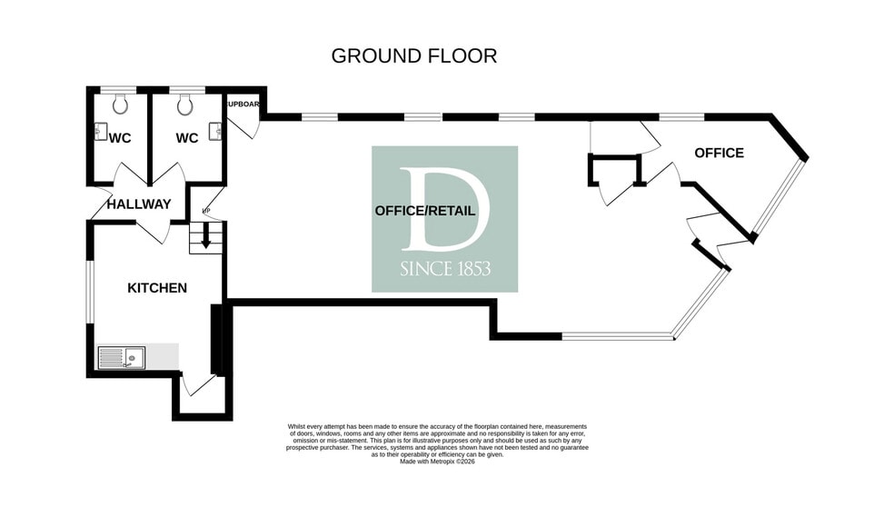 2 Church St, Harleston à louer - Plan d’étage – Image 3 sur 10