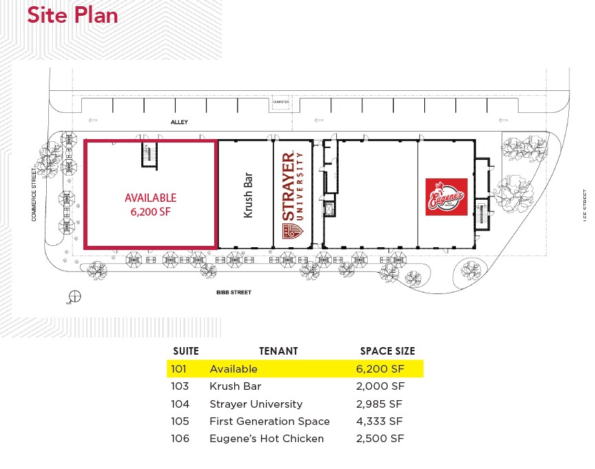 79 Commerce St, Montgomery, AL à louer Plan d’étage– Image 1 sur 1