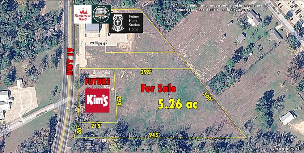2228 Crockett Rd, Palestine, TX à vendre - Photo principale – Image 2 sur 9