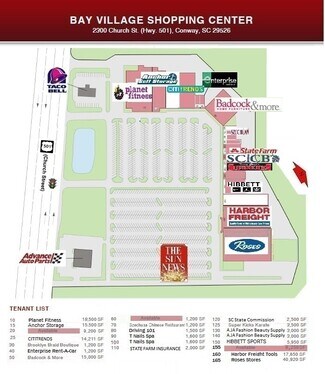 Plus de détails pour 2300 Church St, Conway, SC - Local commercial à louer