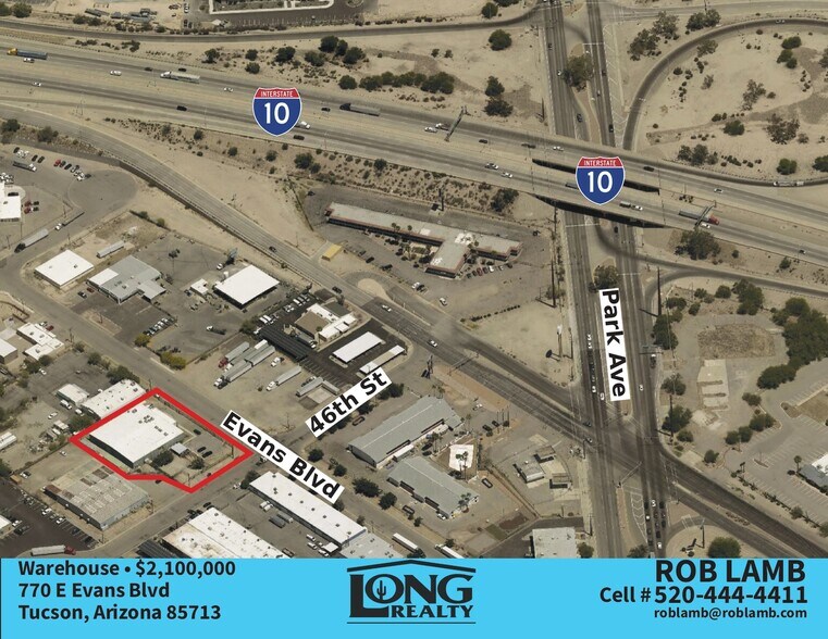 770 E Evans Blvd, Tucson, AZ à vendre - Photo de l’immeuble – Image 3 sur 5