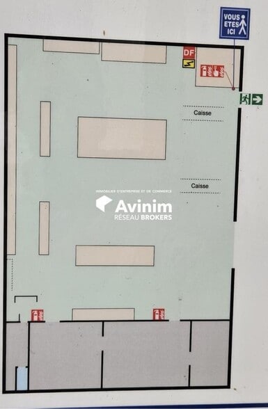 Local commercial dans Chenôve à louer - Plan d’étage – Image 3 sur 4