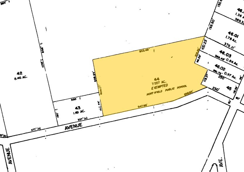 Burton Ave, Northfield, NJ à louer - Plan cadastral – Image 2 sur 2