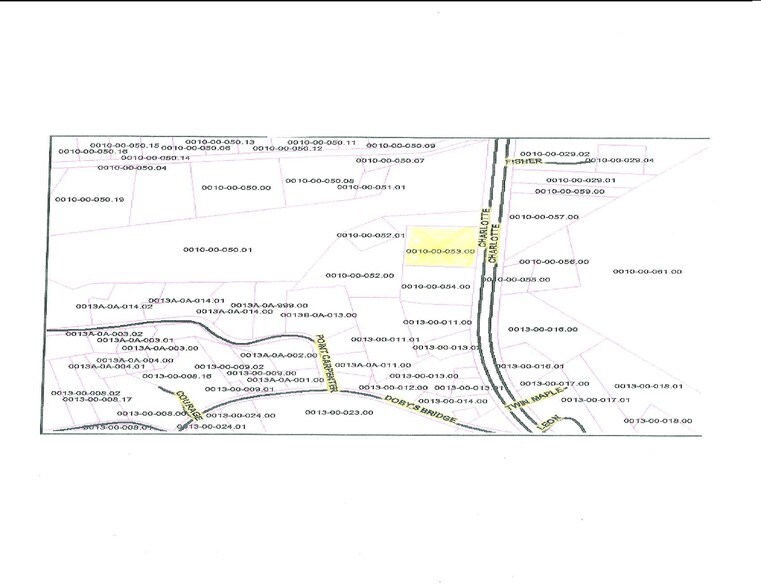 8563 Charlotte Hwy, Indian Land, SC à vendre - Plan cadastral – Image 2 sur 5