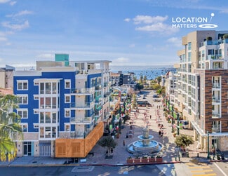 Plus de détails pour 555 W Date St, San Diego, CA - Local commercial à louer