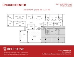 5401 W Kennedy Blvd, Tampa, FL à louer Plan de site– Image 1 sur 4