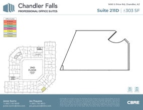 1490 S Price Rd, Chandler, AZ à louer Plan d’étage– Image 1 sur 2