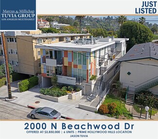 Plus de détails pour 2000 N Beachwood Dr, Los Angeles, CA - Logement à vendre
