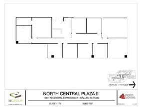 12801 N Central Expy, Dallas, TX à louer Plan de site– Image 2 sur 2