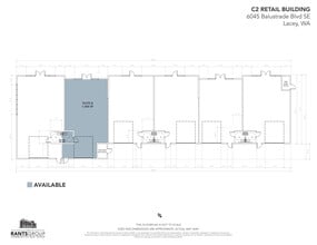 6045 Balustrade, Lacey, WA à louer Plan d’étage– Image 2 sur 9