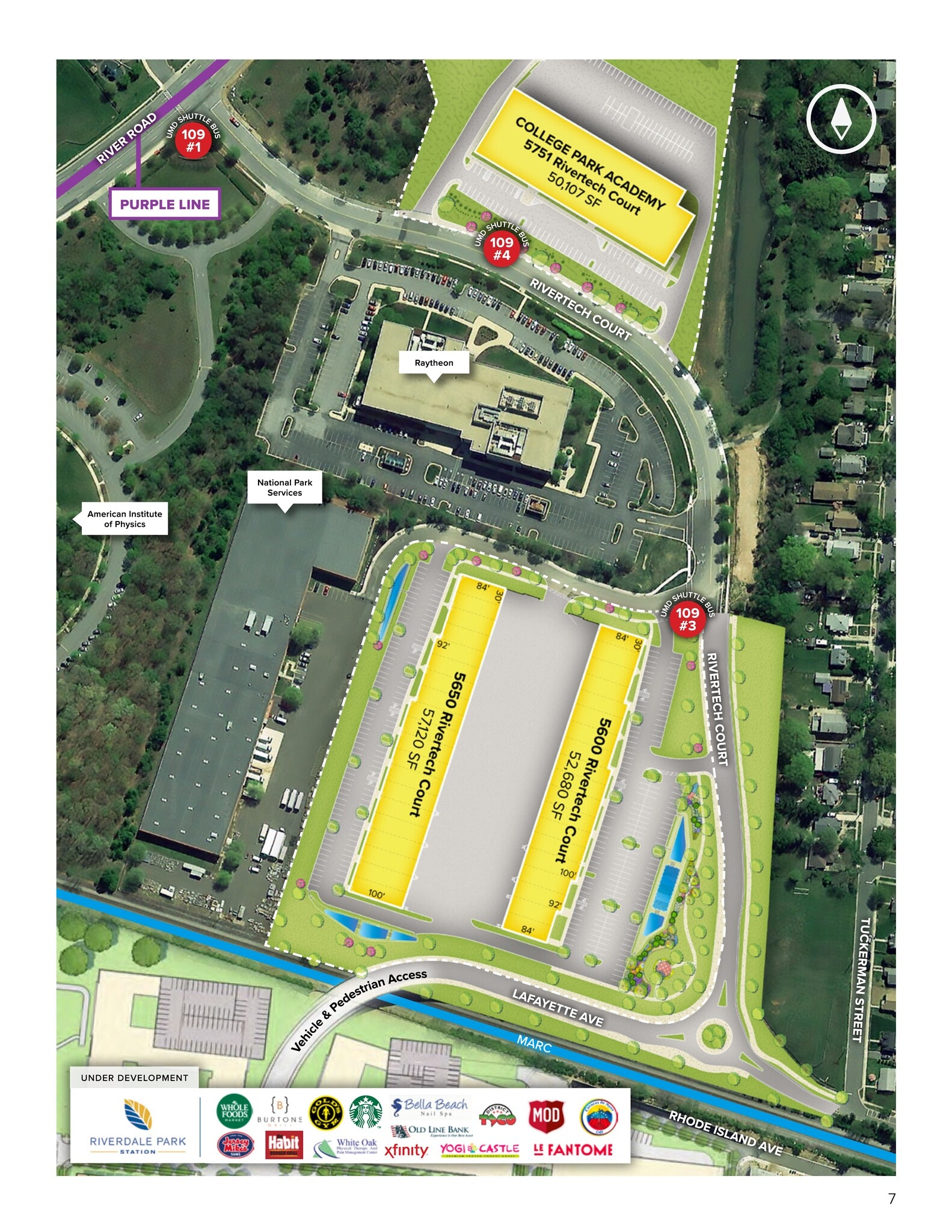 5600 Rivertech Ct, Riverdale, MD à louer Plan de site– Image 1 sur 2