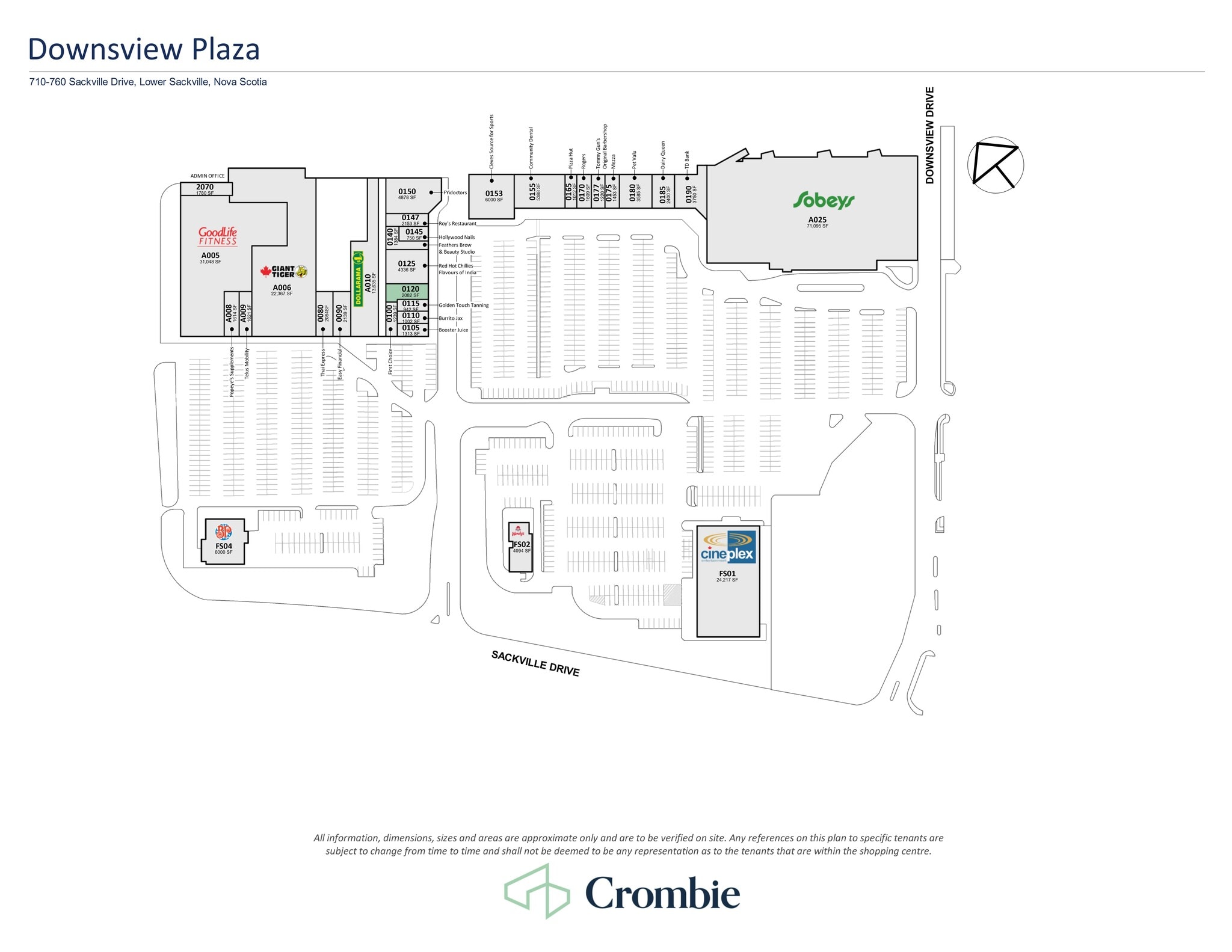 720 Sackville Dr, Halifax, NS à louer Plan de site– Image 1 sur 1