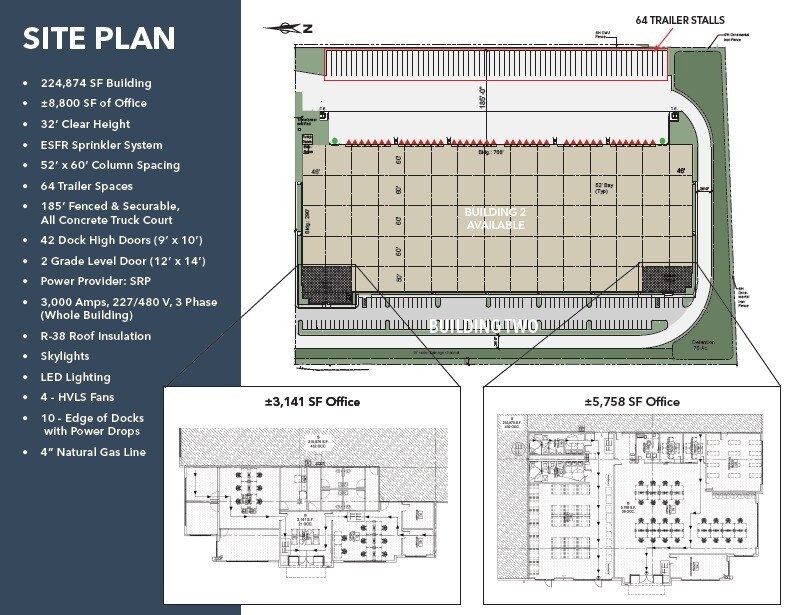 8711 W Jefferson St, Tolleson, AZ à louer Plan de site– Image 1 sur 1