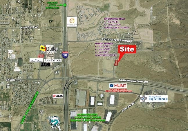 2026 Bluff Creek St, El Paso, TX à louer - Aérien – Image 1 sur 1