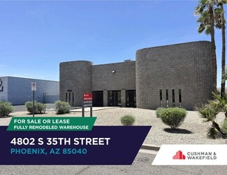 Plus de détails pour 4802 S 35th St, Phoenix, AZ - Industriel/Logistique à louer