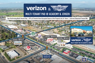 Plus de détails pour 602-622 Academy Ave, Sanger, CA - Local commercial à vendre