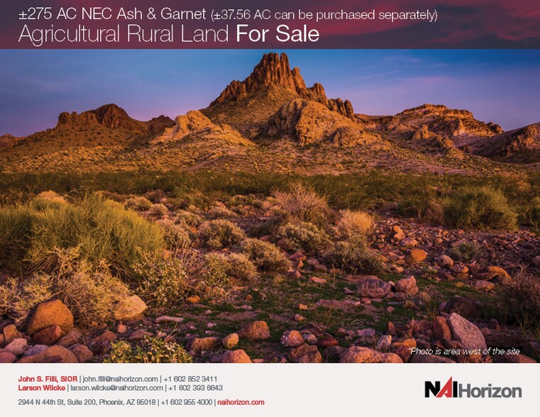 +/- 275 AC Ash & Garnet - Mohave County, Golden Valley, AZ à vendre - Photo de l’immeuble – Image 1 sur 4