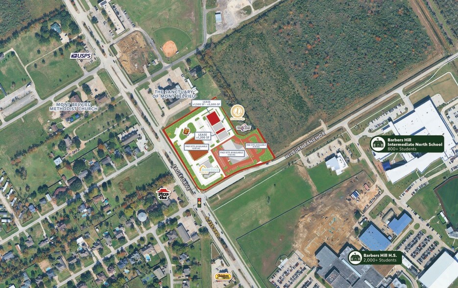10440 Eagle Dr, Mont Belvieu, TX à louer - Photo de l’immeuble – Image 2 sur 3