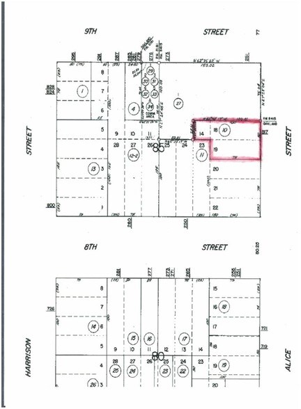 815 Alice St, Oakland, CA à vendre - Plan cadastral – Image 2 sur 10