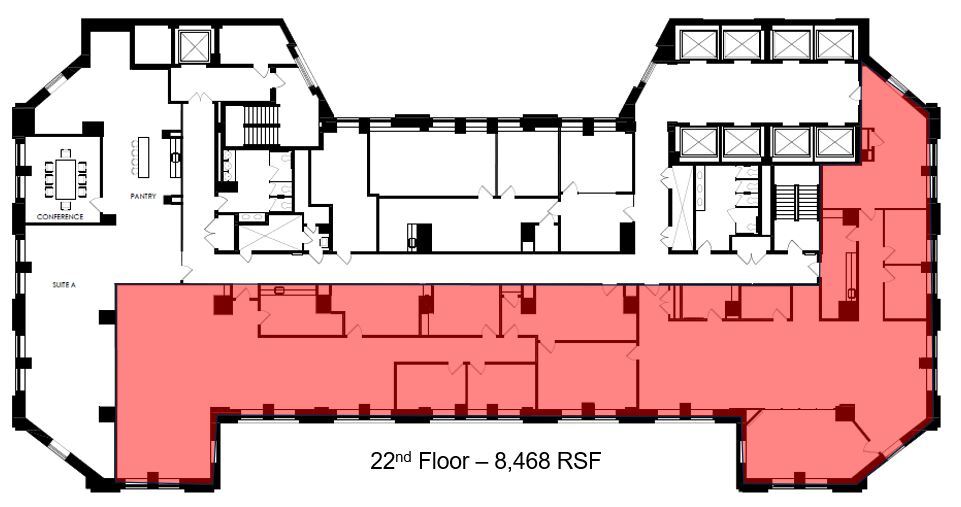 1 S Broad St, Philadelphia, PA à louer Plan d’étage– Image 1 sur 1