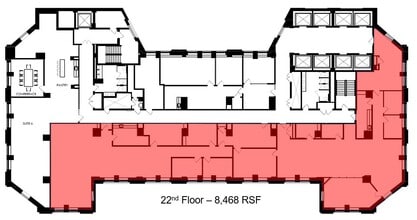 1 S Broad St, Philadelphia, PA à louer Plan d’étage– Image 1 sur 1