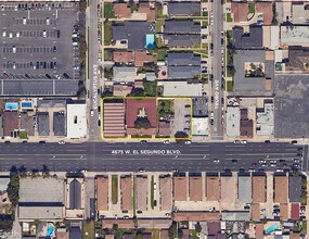 4679 W El Segundo Blvd, Hawthorne, CA - Vue aérienne vue de carte
