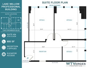 7240 Crowder Blvd, New Orleans, LA à louer Plan d’étage– Image 1 sur 1