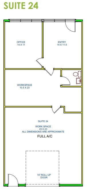 1835 E 6th St, Tempe, AZ à louer Plan d’étage– Image 1 sur 1