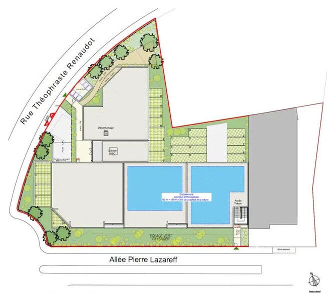 Bureau dans Saint-Jean-de-Védas à vendre - Plan de site – Image 3 sur 6
