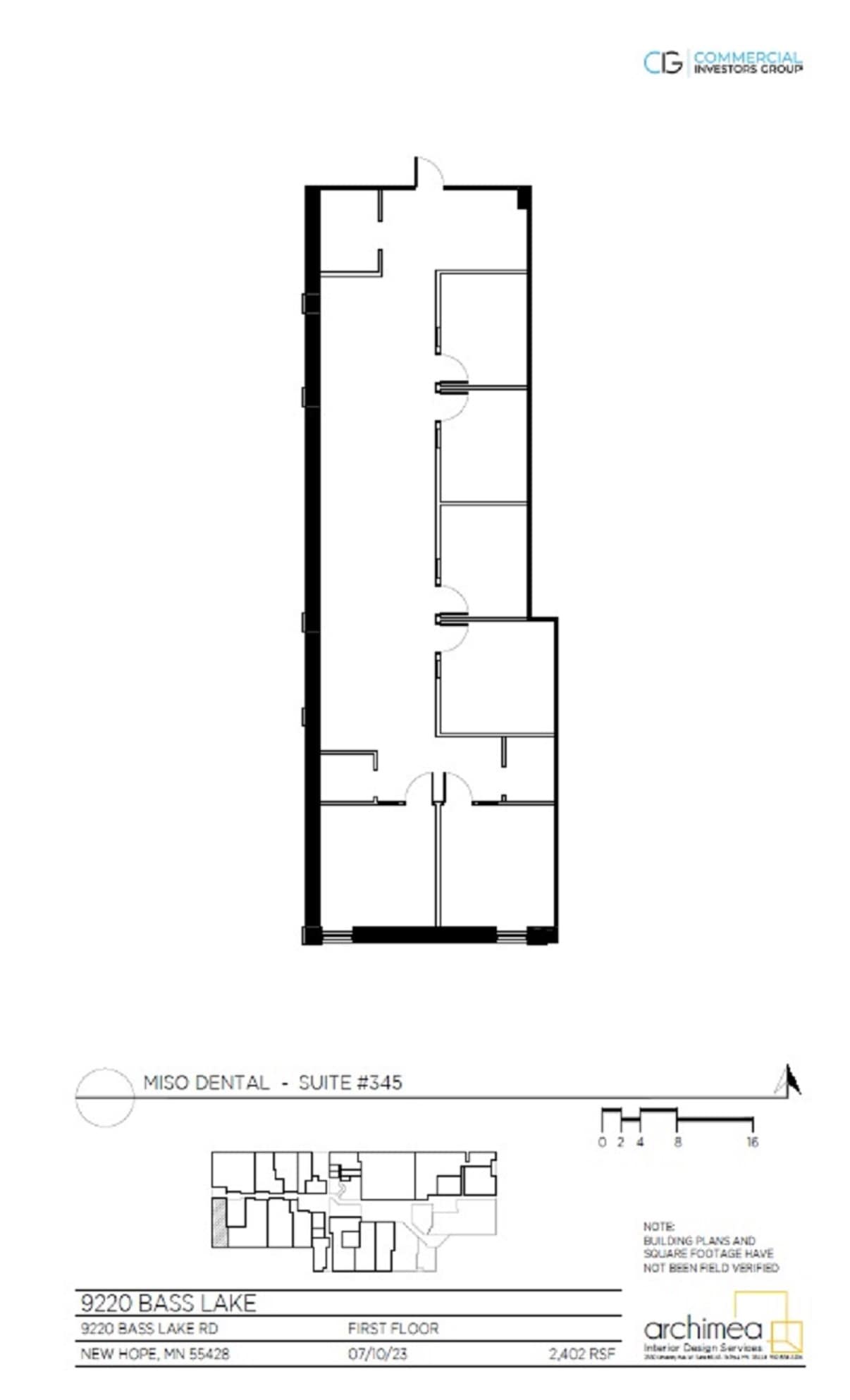 9220 Bass Lake Rd, New Hope, MN à louer Plan d’étage– Image 1 sur 1