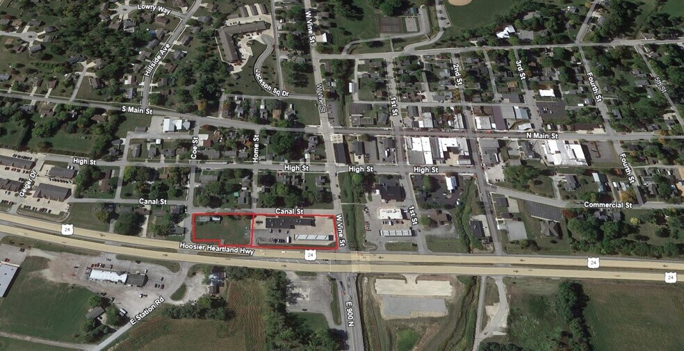 8972 N US Highway 24 E, Roanoke, IN à louer - Aérien – Image 3 sur 10