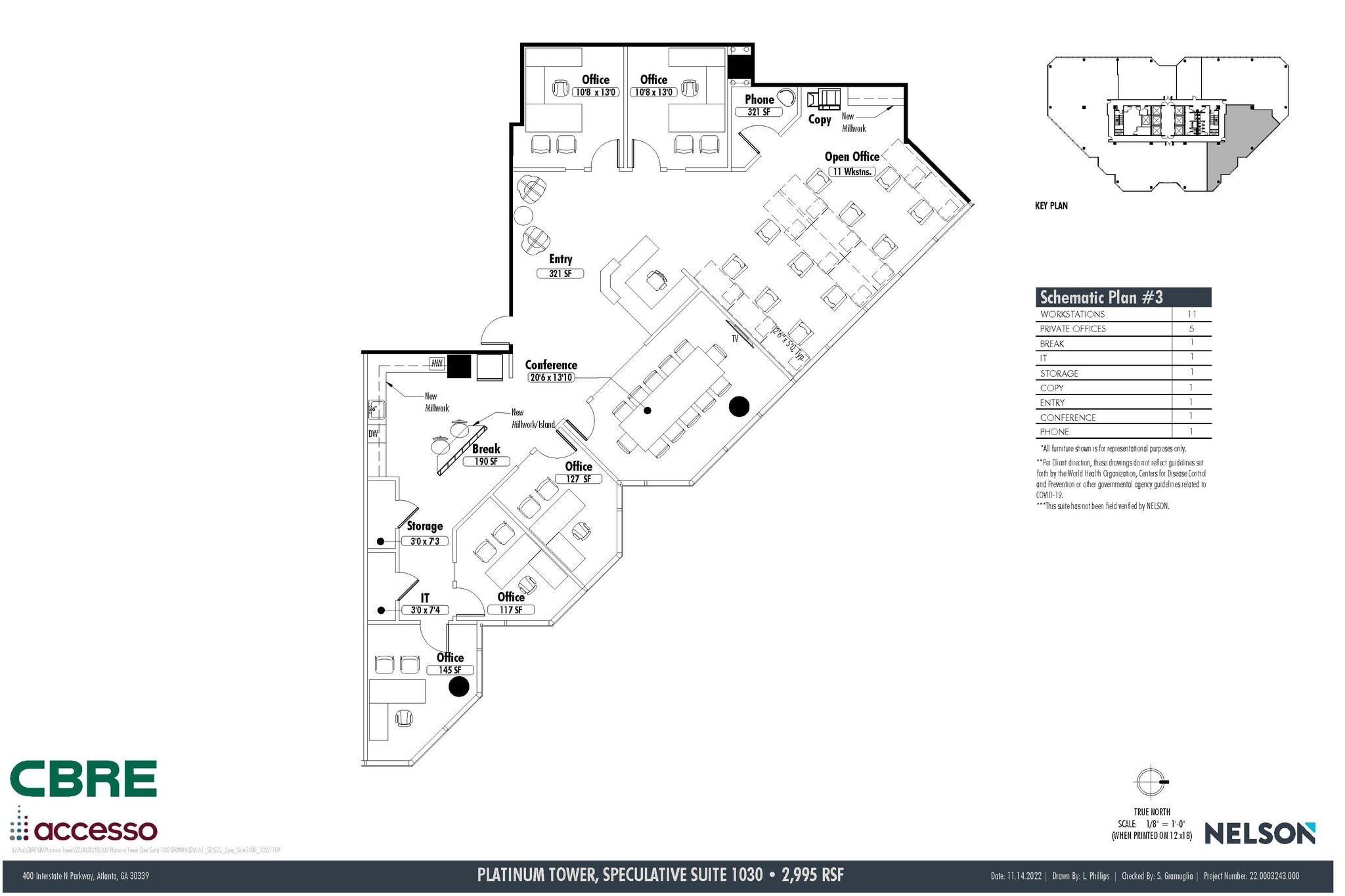 400 Interstate N Pky SE, Atlanta, GA à louer Plan d’étage– Image 1 sur 1