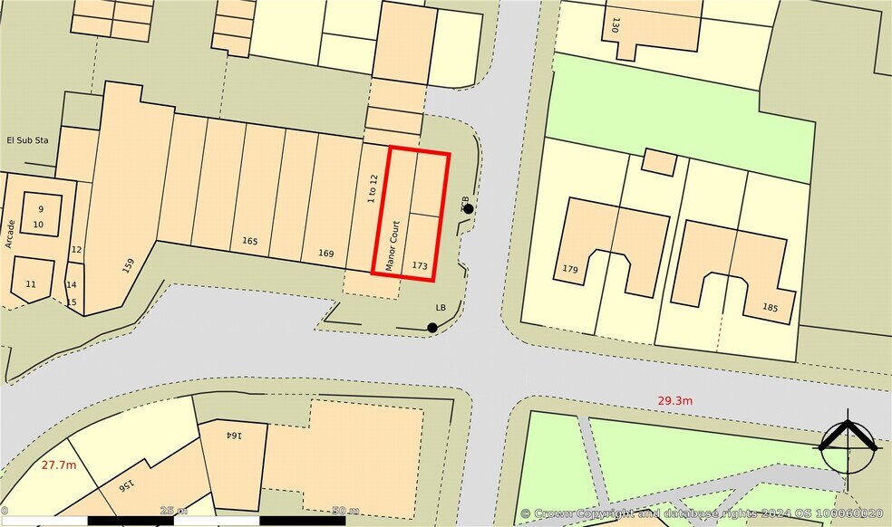 171-173 Church Rd, Benfleet à louer - Plan de site – Image 2 sur 4