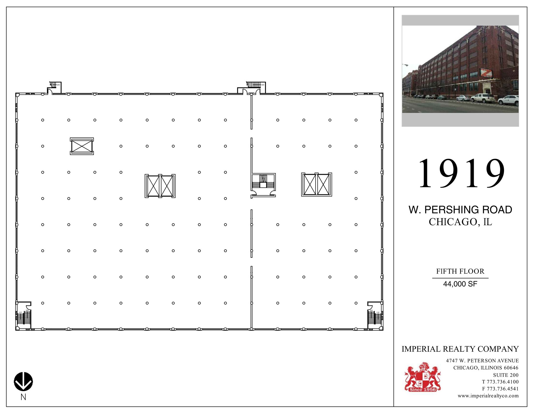 1919 W Pershing Rd, Chicago, IL à louer Plan de site– Image 1 sur 5